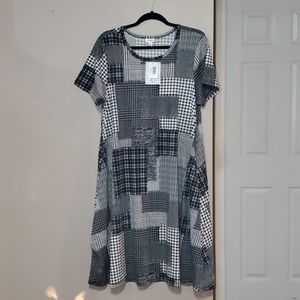 LuLaRoe Jessie Swing Dress XL NWT